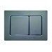 Boheme Кнопка смыва, сталь, 24х1,2х16,3h см, цвет: shine gun metal 650-SGM