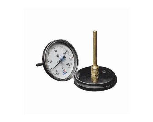 Термометр биметалл БТ-51.211 60С Дк100 L=46 G1/2" осев Росма 00000002586