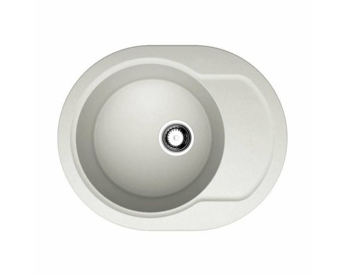Мойка, OMOIKIRI, Manmaru, шгв 620-500-210, отверстия для смесителя-2 промаркированных, цвет-пастила