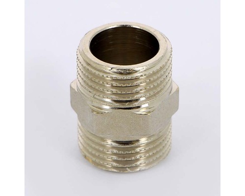 Ниппель Н никелированный UNI-FITT 1/2" Ниппель Н никелированный UNI-FITT 1/2"