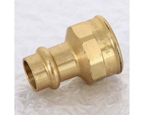 Муфта пресс-В бронза Sanpress VIEGA 15x3/4" Муфта пресс-В бронза Sanpress VIEGA 15x3/4"