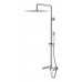 Boheme Qubic Душевая стойка 20,9x52,7x132h см, цвет: никель брашированный 478-NB