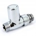 Вентиль ручной Carlo Poletti New-Smart НН 1/2" х М24 х 19 хромированный