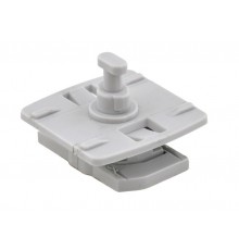 Адаптер, starQuick, для профиля Rail и Strut, серый полиамид