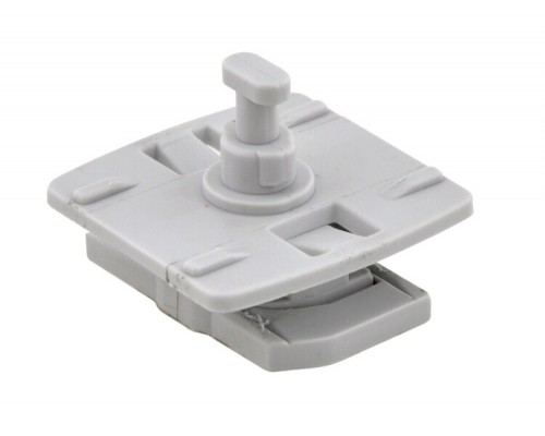 Адаптер, starQuick, для профиля Rail и Strut, серый полиамид