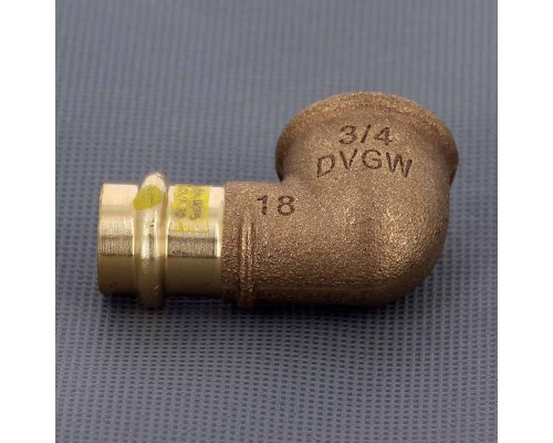 Угол пресс-В бронза Profipress G VIEGA 18х3/4"