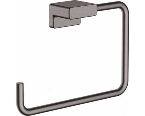 Полотенцедержатель, Hansgrohe, AddStoris, шгв 189-40-120, цвет-хром черный шлифованный (матовый)