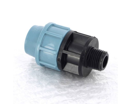 Муфта обжим-Н для труб ПНД UNIDELTA 20x1/2" Муфта обжим-Н для труб ПНД UNIDELTA 20x1/2"