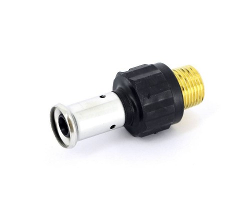 Муфта пресс-Н PVDF HENCO 16x1/2"