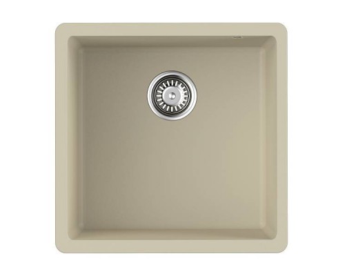Omoikiri Bosen 44-U-BE Кухонная мойка Tetogranit 44x44 см, цвет: ваниль 4993596