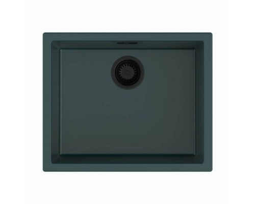Мойка, OMOIKIRI, Yamakawa, шгв 556-456-220, отверстия для смесителя-отсутствуют, цвет-deep ocean