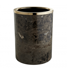Урна, 3SC, Palace, шгв 200-200-280, цвет-мрамор Emperador Dark/золото