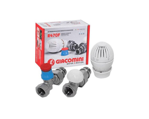 Комплект терм бок/п R402TG Ду15 Ру10 прям R15TG+R470 двухтр Giacomini R470FX013 Комплект терм бок/п R402TG Ду15 Ру10 прям R15TG+R470 двухтр Giacomini R470FX013