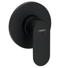 Смеситель для душа, Hansgrohe, Rebris S, цвет-черный матовый