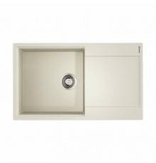 Мойка, OMOIKIRI, Daisen, шгв 860-510-210, отверстия для смесителя-6 промаркированных, цвет-пастила