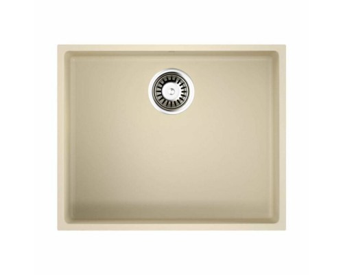 Мойка, OMOIKIRI, Bosen, шгв 540-440-220, отверстия для смесителя-отсутствуют, цвет-ваниль