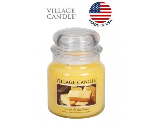 Декоративная свеча Village Candle Лимонный пирог (389 грамм) Декоративная свеча Village Candle Лимонный пирог (389 грамм)