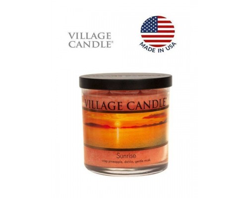 Декоративная свеча Village Candle Восход солнца (213 грамм)