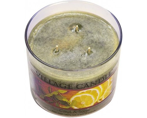 Декоративная свеча Village Candle Цитрус и Шалфей (396 грамм)