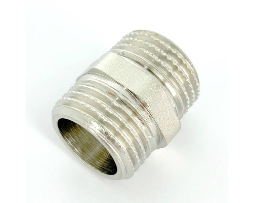 Ниппель LD 1/2" никелированный