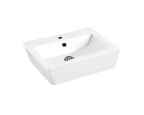 Раковина, Jaquar, JDS, шгв 560-425-170, отверстия для смесителя-1, цвет-белый