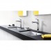 Смеситель для раковины HansGrohe HG Focus высокий 190 со сливным гарнитуром хром