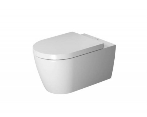 Унитаз, Duravit, ME by Starck, подвесной, шгв 370-570-355, WonderGliss, цвет-белый