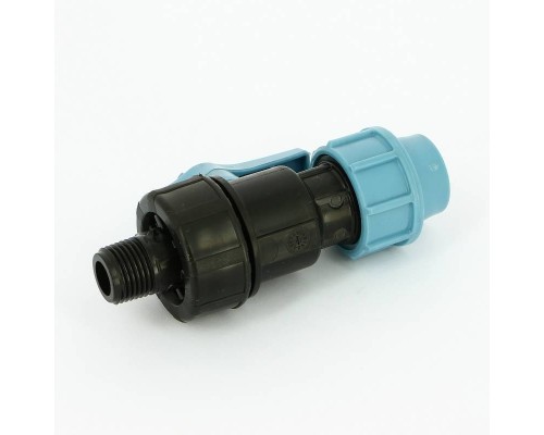 Кран НВ Unidelta 1/2" для труб ПНД полипропилен PP-B