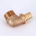 Угол надвижной Н бронза REHAU 20х3/4" RX+