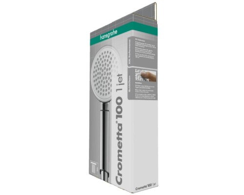 Ручной душ HansGrohe HG Crometta 100 1jet белый/хром