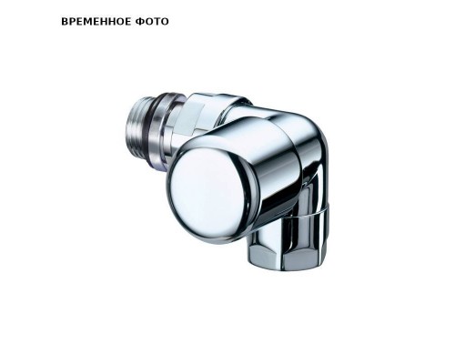 Трехосев.прав.термовентиль 1/2" гайка М24х19 TopLine (серебро)/Замена на FL 0101 12P/