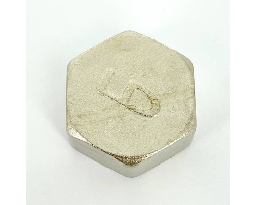Заглушка LD В 3/4" никелированная