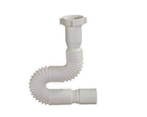 Гофра с гайкой 1 1/4"x40 L=320-650мм Орио АС-1012