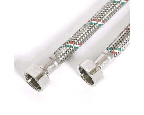 Гибкая подводка для воды UNI-FITT DN 8 ВВ 1/2" 30 см оплетка из нержавеющей стали Гибкая подводка для воды UNI-FITT DN 8 ВВ 1/2" 30 см оплетка из нержавеющей стали