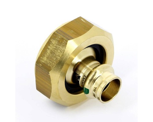 Муфта пресс-В бронза Sanpress VIEGA 15x1 1/4" с плоским уплотнением SC-Contur