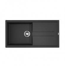 Omoikiri Tedori 100-BL Кухонная мойка Tetogranit 100x51 см, цвет: черный 4993916
