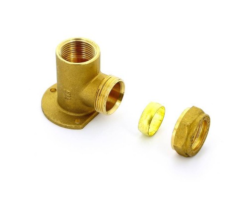 Водорозетка обжим-В TIEMME 22х1/2"