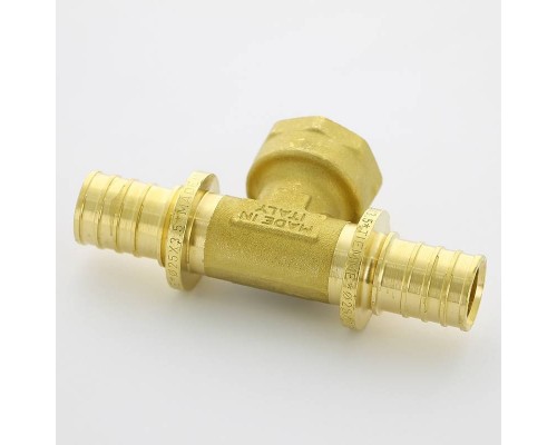 Тройник Uni-Fitt аксиальный -В 25 х 3/4" х 25