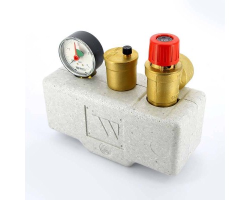 Группа безопасности котла WATTS Ind до 200 кВт 1" 3 бар сталь теплоизоляция KSG30/25M-ISO