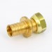Муфта надвижная Rehau 25х3/4' RX+с накидной гайкой надвиж