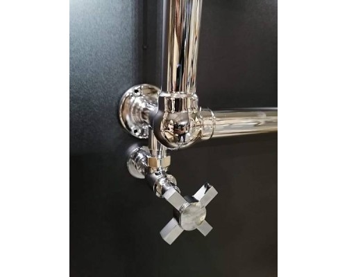 Boheme Chromo Полотенцесушитель водяной, 56,8х12,3х74,8h см, цвет: хром 717