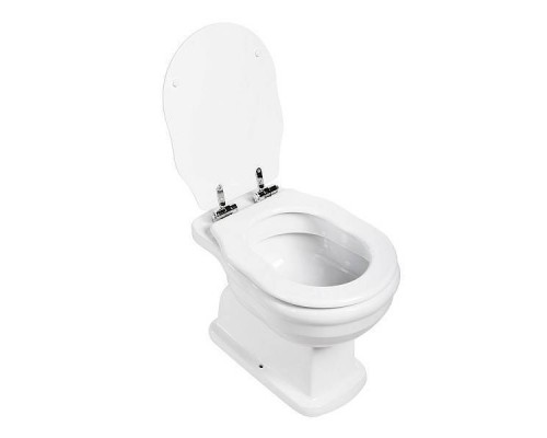 Belbagno Boheme Чаша приставного унитаза 55х27х38,5h, цвет: белый BB115CBS