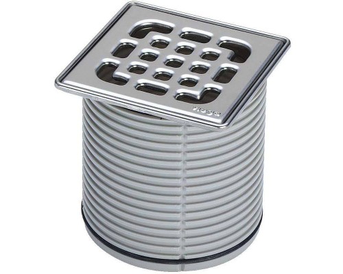 Насадка с рамкой для трапа Viega 100x100