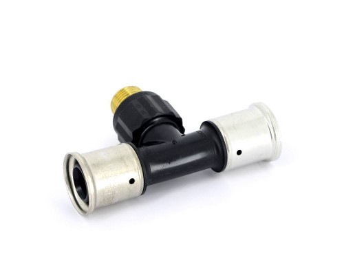 Тройник пресс-Н PVDF HENCO 26х1/2"х26
