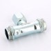 Тройник пресс-В IBP 22 х 1/2" х 22 оцинк. сталь