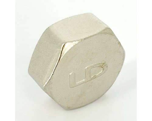 Заглушка LD В 3/4" никелированная
