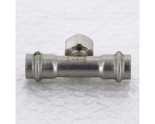 Тройник пресс-В нержавеющая сталь Sanpress Inox VIEGA 18х1/2"х18 Тройник пресс-В нержавеющая сталь Sanpress Inox VIEGA 18х1/2"х18