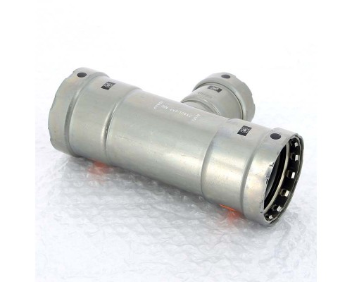 Тройник пресс оцинкованная сталь Megapress VIEGA 2"x1"1/4x2