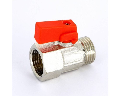 Кран шаровой мини флажок Uni-Fitt НВ 1/2"