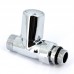 Вентиль ручной Carlo Poletti New-Smart НН 1/2" х М24 х 19 хромированный